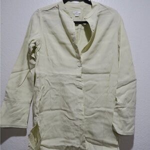 J. Crew Pale Green Sage Button-Up Shirt